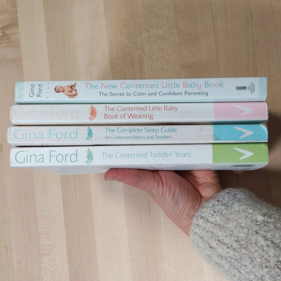 gina ford contented baby & toddler parenting paperback book bundle x 4 - Picture 9 of 13